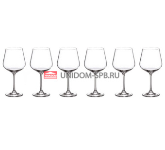 Набор бокалов 6 пр. для вина STRIX/DORA 600 мл     (1)     28206