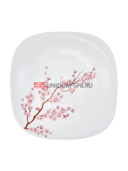 Royal Garden серия Sakura Тарелка обеденная 25,5 см опаловое стекло     (30)     PO290SS