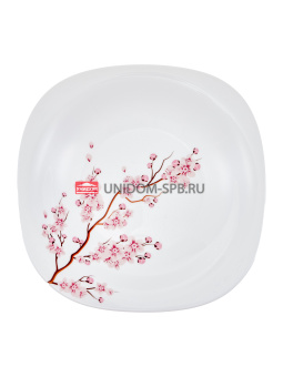 Royal Garden серия Sakura Тарелка суповая 22 см опаловое стекло     (30)     PO230SS