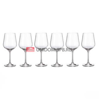 Набор бокалов 6пр. для вина STRIX/DORA 580мл     (1)     32309