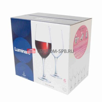 Набор бокалов для вина 6 шт. 580 мл Селест     (2) (42)     L5833