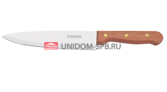 Нож Dynamic кухонный 15см,  деревян. ручка, в блистере     (12) (60)     22902/106