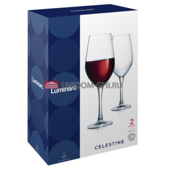 Набор бокалов для вина "Селестин"  580 мл, 2 шт     (6) (126)     O0217