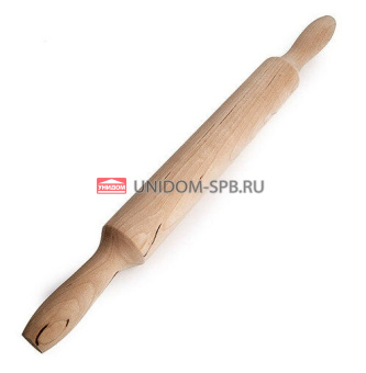 Скалка деревянная береза длина 45см     1363